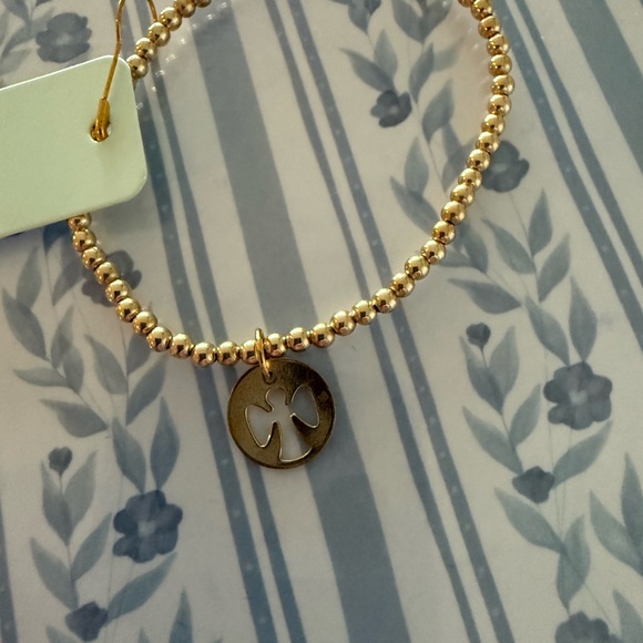 Elegant Gold Beaded Bracelet by enewton - Picture 2 of 5